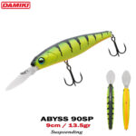 Damiki ABYSS-90 9cm, 13.5gr (Suspending)