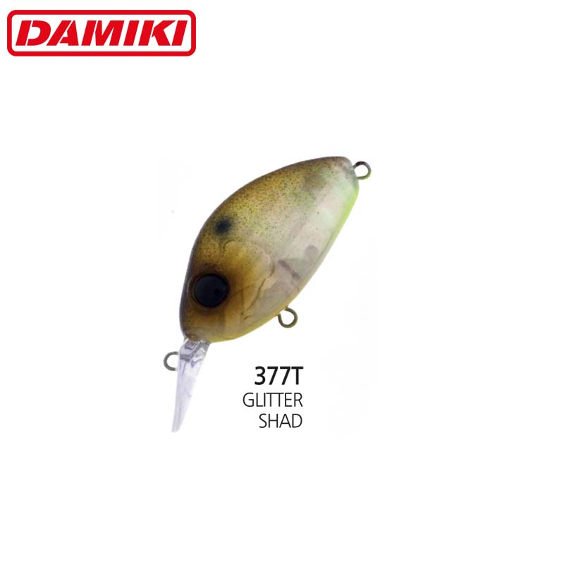 DMK-DC100-377T Damiki DC-100 5.5CM, 13gr (Floating), 377T(Glitter Shad) - imagine 1