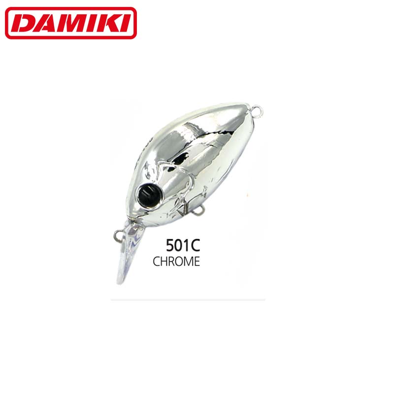 DMK-DC100-501C Damiki DC-100 5.5CM, 13gr (Floating), 501C (Chrome) - imagine 1