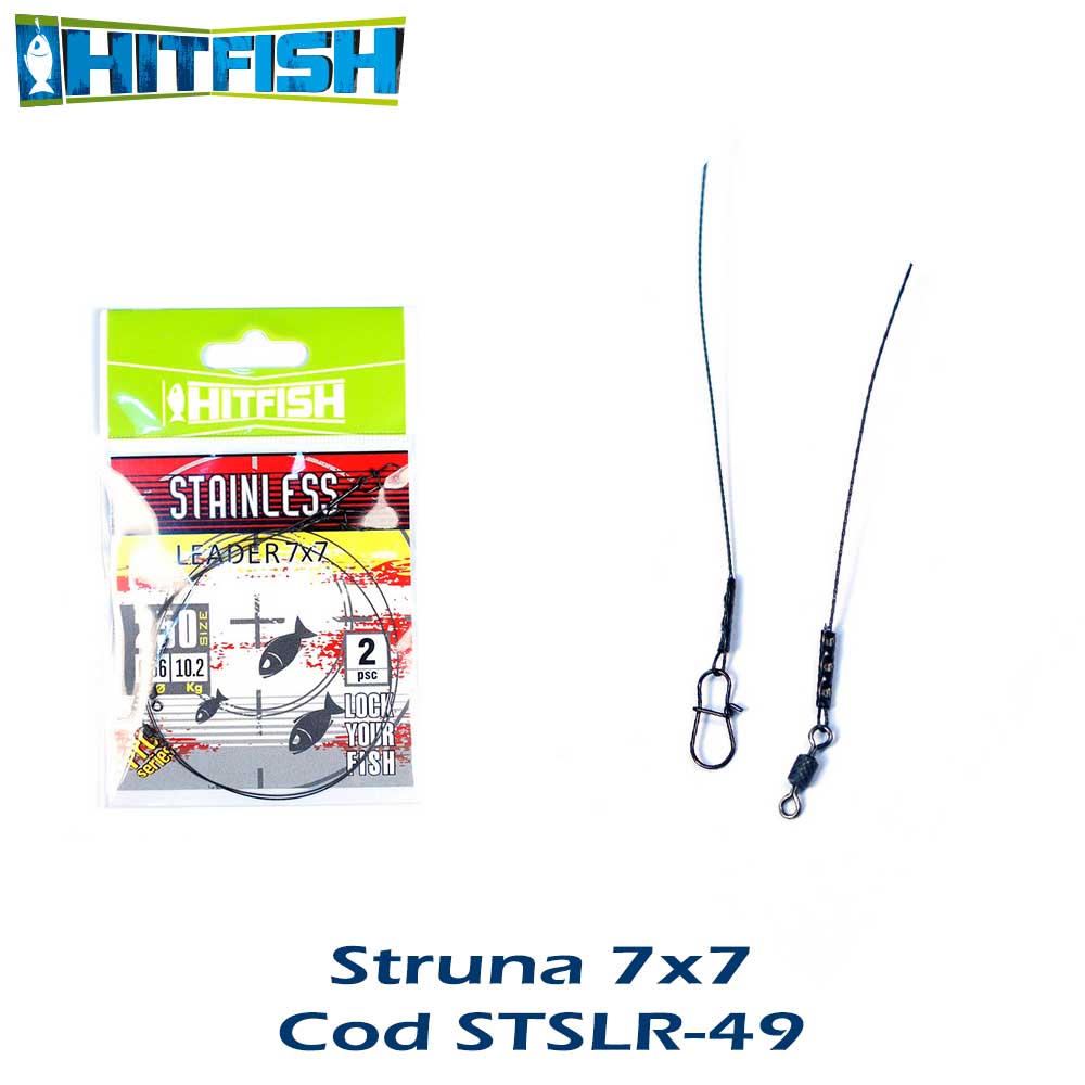 STSLR-49-Cover Hitfish struna rapitor STSLR-49 (7×7), 2buc/plic - imagine 1