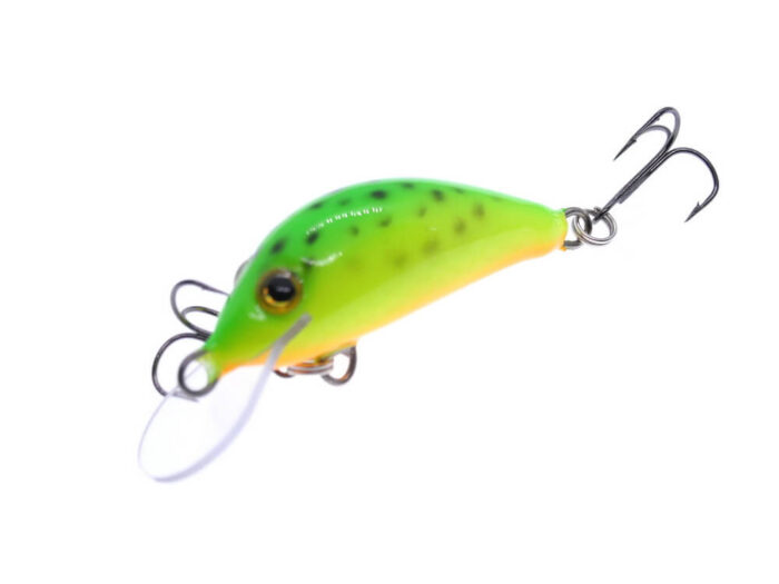 Gloog Hektor 35N, 3.5cm, 2gr (Floating), STF (Sea Trout Fluo) - imagine 3