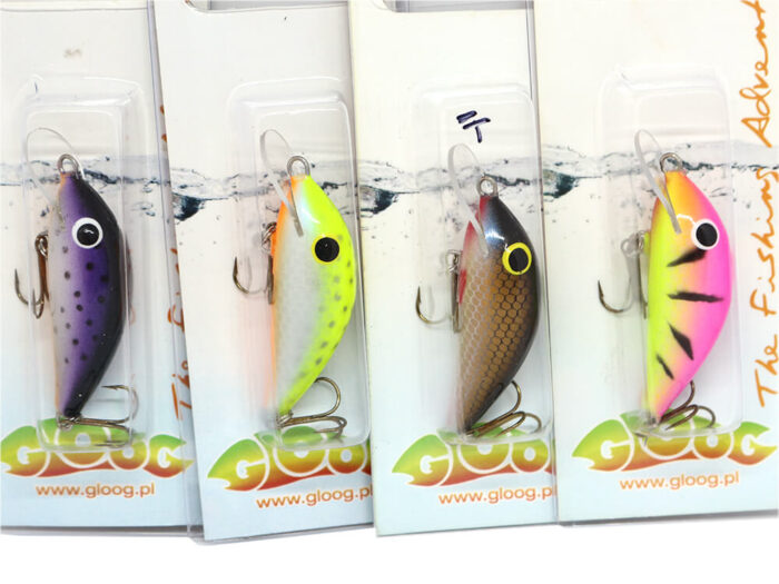 Gloog Hektor 40N, 4cm, 4.5gr (Sinking), TP (Tiger Pink) - imagine 10