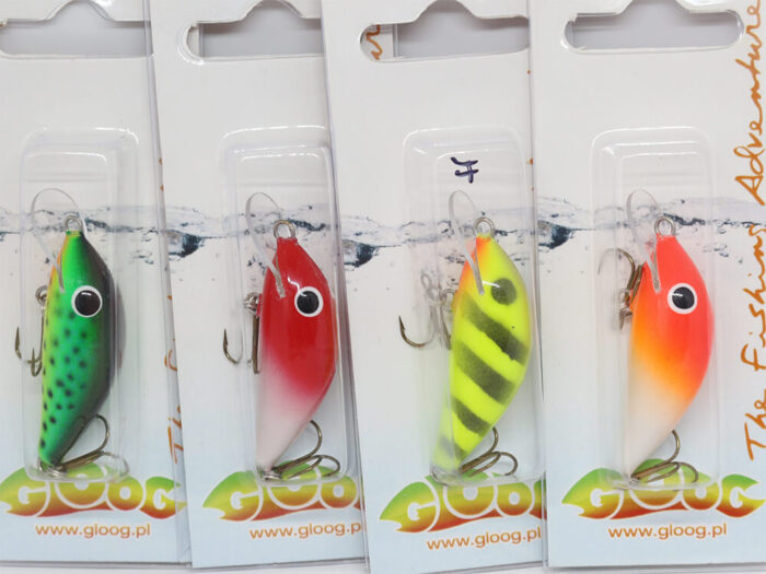 Gloog Hektor 40N, 4cm, 4.5gr (Sinking), TP (Tiger Pink) - imagine 9