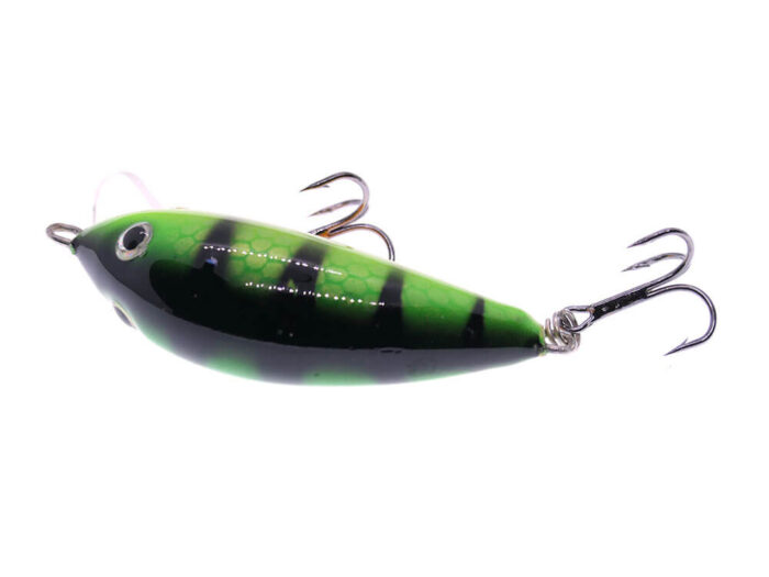 Gloog Hektor 40SR, 4cm, 3.5gr (Floating), PGF (Perch Green Fluo) - imagine 6