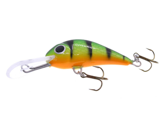 Gloog Parys 40N, 4cm, 2.5gr (Floating), PGF (Perch Green Fluo) - imagine 5