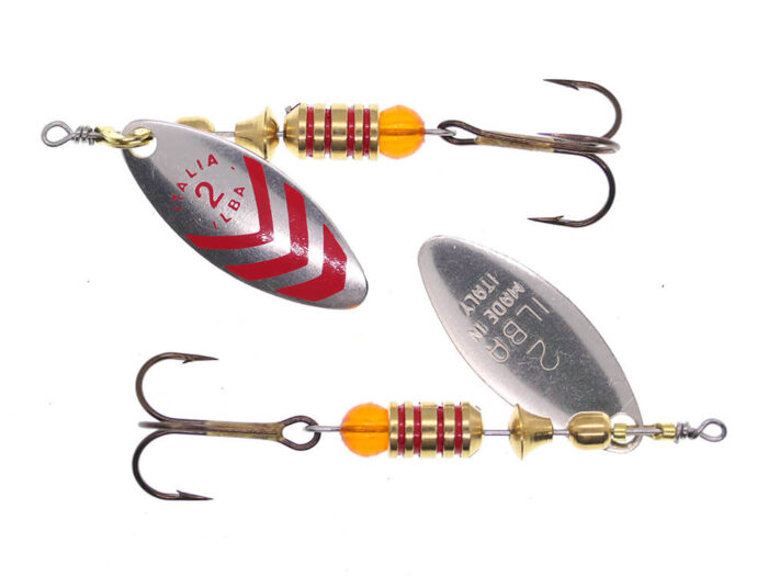 Ilba rotativa Lungo Silver/Red (argint cu dungi rosii), nr.2, 5gr (60112) - imagine 3