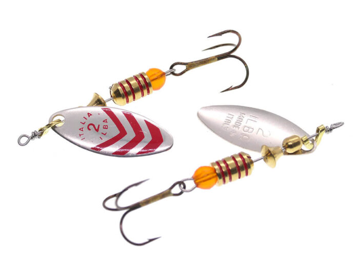 Ilba rotativa Lungo Silver/Red (argint cu dungi rosii), nr.2, 5gr (60112) - imagine 5