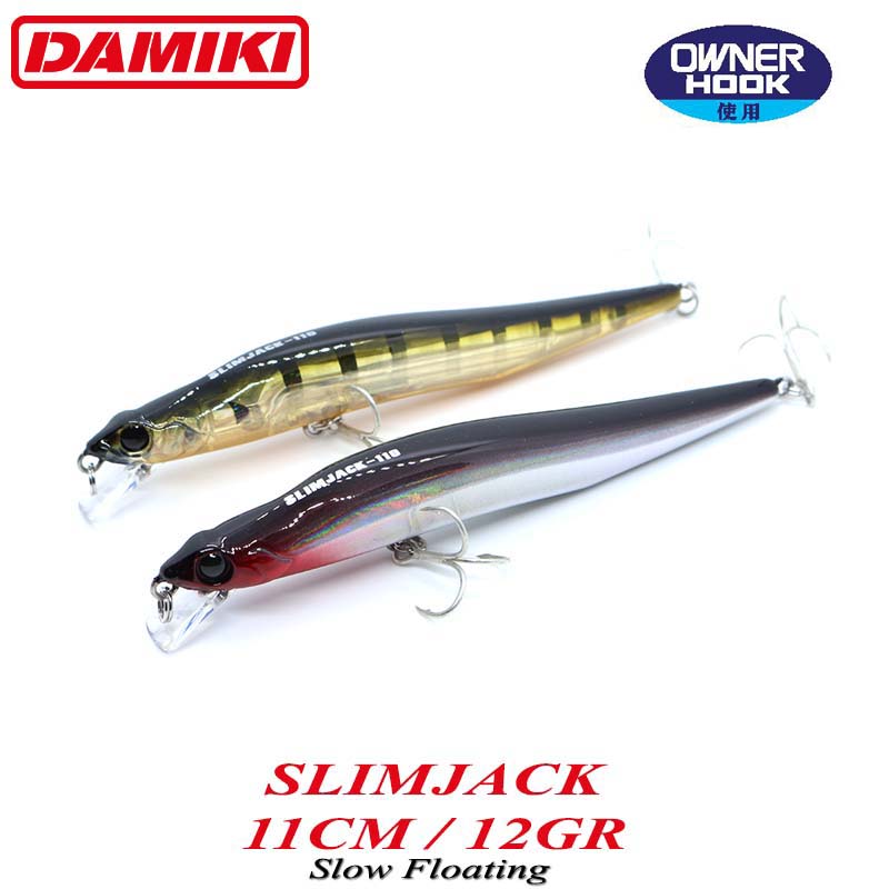 DMK-SLMJ110-Cover2020 Damiki SlimJack-110, 11CM, 12gr (Slow Floating) - imagine 1