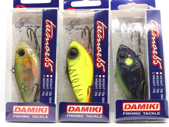 Damiki TREMOR-65N 6.5CM, 21Gr (Sinking), 350D (Night Spine Chart.) - imagine 4