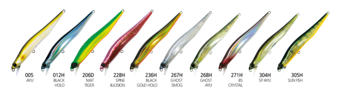 Damiki SlimJack-110, 11CM, 12Gr (Slow Floating), 005 (Ayu) - imagine 3