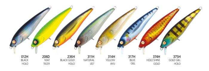 Damiki Hopi Minnow 7CM, 6.7GR, Slow Sinking, 314H (Yellow Ayu) - imagine 3