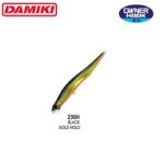 Damiki SlimJack-110, 11CM, 12Gr (Slow Floating), 236H (Black Gold Holo) - imagine 2