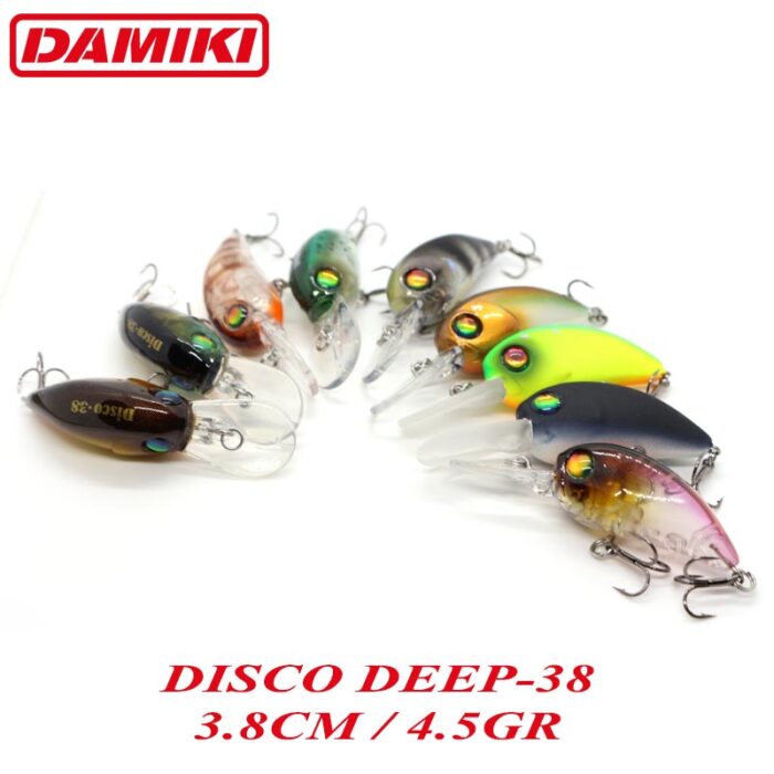 Damiki Disco Deep-38 3.8CM, 4.5Gr (Floating) - imagine 2