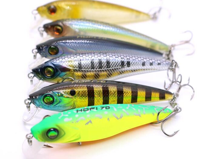 Damiki Hopi Minnow 7CM, 6.7GR, Slow Sinking, 314H (Yellow Ayu) - imagine 8