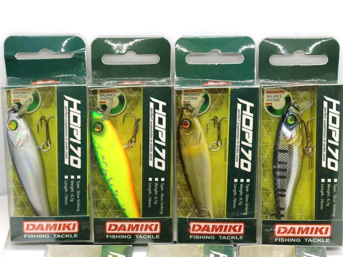 Damiki Hopi Minnow 7CM, 6.7GR, Slow Sinking, 314H (Yellow Ayu) - imagine 7