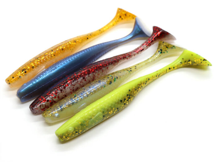 KP Baits Lazy Shad 10CM (4 inch), culoare 093 (5buc/plic) - imagine 2