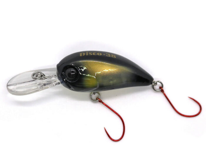 Damiki Disco Deep Trout-38 3.8CM, 4.5gr, 400T (Black Hazelnut) - imagine 2