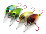 Damiki Disco Deep Trout-38 3.8CM, 4.5gr, 412T (Ghost Clear Brown) - imagine 15
