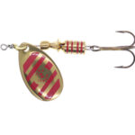 Ilba rotativa Tondo Gold/Red Zebra (aurie cu dungi rosii), nr.2, 5gr (21212)