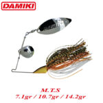 Damiki spinnerbait M.T.S 7.1gr, 10.7gr, 14.3gr