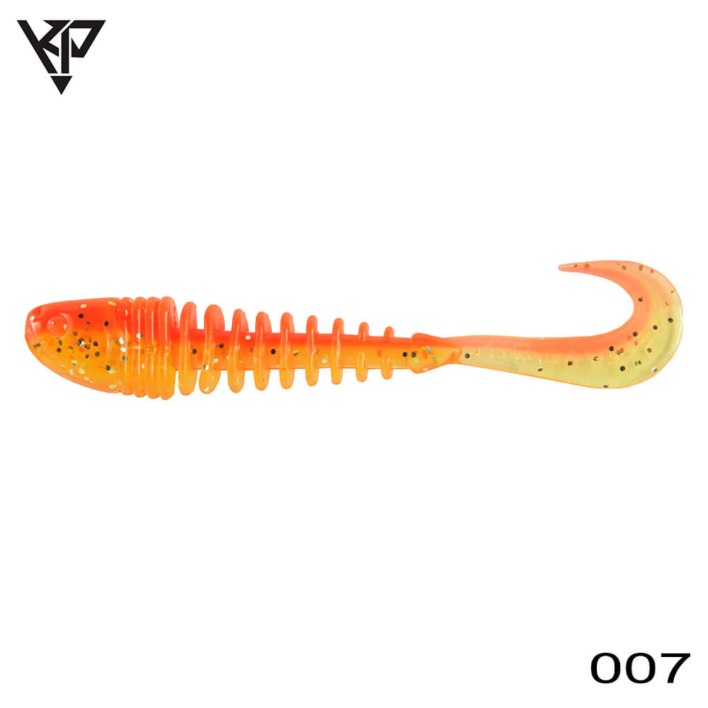 KPOSG4-007 KP Baits Skeleton Grub 10CM (4 inch), culoare 007 (5buc/plic)