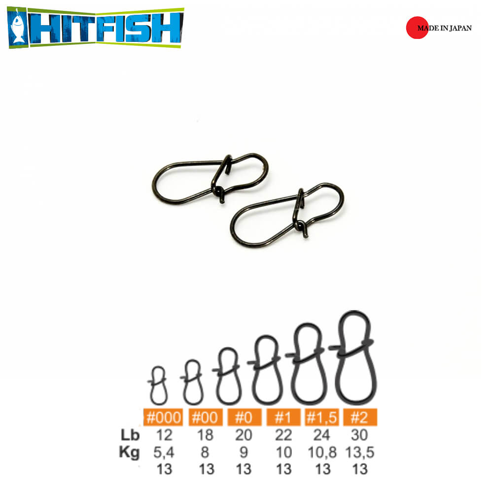 RS-Cover-01 Hitfish Agrafa Round (RS), 13buc/plic - imagine 1