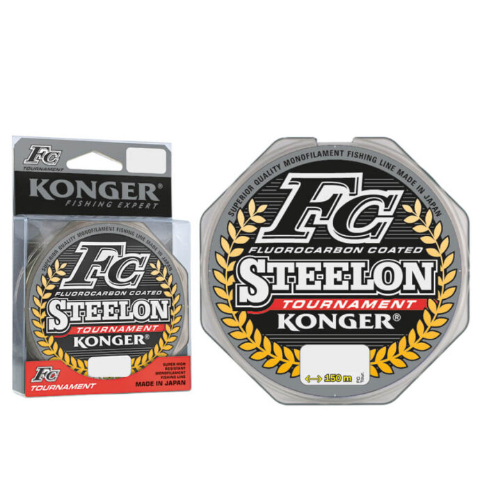 Konger Fir Monofilament Steelon FC TOURNAMENT (transparent), 0.20mm, 5.85kg, 150m - imagine 2