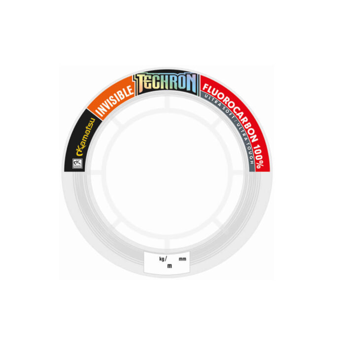 Kamatsu Fir Fluorocarbon 100% Techron Hard Spinning Invisible 10m (0.41mm-1.02mm) - imagine 3