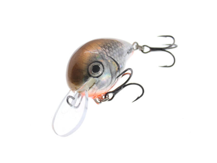 Vidra Lures Atomic Chub 3.5cm, 6gr, Sinking, BRH (Brown Holo) - imagine 2