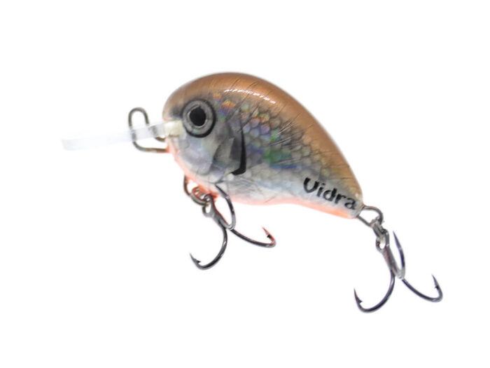 Vidra Lures Atomic Chub 3.5cm, 6gr, Sinking, BRH (Brown Holo) - imagine 3