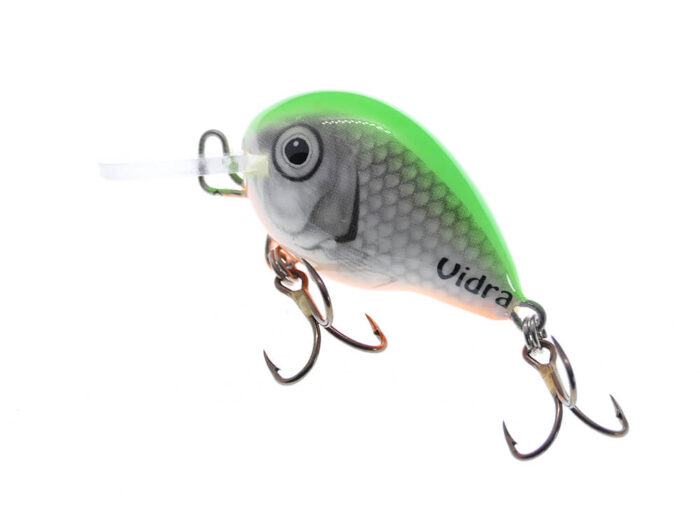 Vidra Lures Atomic Chub 3.5cm, 6gr, Sinking, SFG (Silver Fluo-Green) - imagine 3
