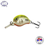 Vidra Lures Atomic Chub 1.8cm, 3gr, Sinking, SFC (Silver Fluo-Chartreuse) - imagine 4
