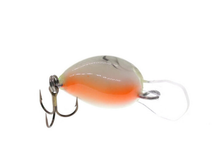 Vidra Lures Atomic Chub 1.8cm, 3gr, Sinking, SFG (Silver Fluo-Green) - imagine 3