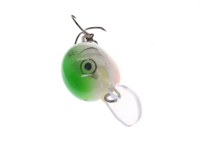 Vidra Lures Atomic Chub 1.8cm, 3gr, Sinking, SFG (Silver Fluo-Green) - imagine 4