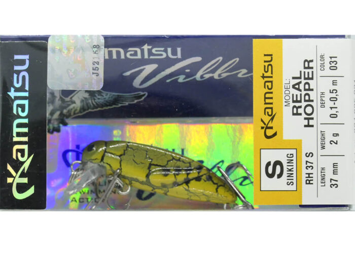 Kamatsu Real Hopper 3.7cm, 2gr (Sinking), culoare 031 - imagine 12