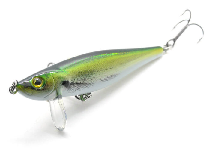 Kamatsu Phantom Bleak 7cm, 13gr (sinking), 002 (Green Holo Bleak) - imagine 5