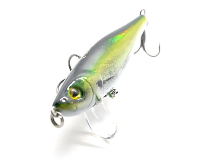 Kamatsu Phantom Bleak 7cm, 13gr (sinking), 002 (Green Holo Bleak) - imagine 8