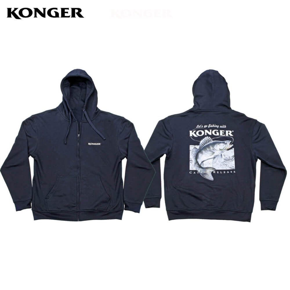 9750500 Konger Hanorac imprimat cu salau, marime L - imagine 1