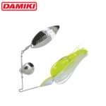 Damiki spinnerbait M.T.S, 10.7gr (3, 8oz), 010 (Chart, White)