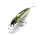 Damiki TOKON MINNOW-90SF 9CM, 13Gr (Slow Floating), 315H (Black Silver Holo) - imagine 4