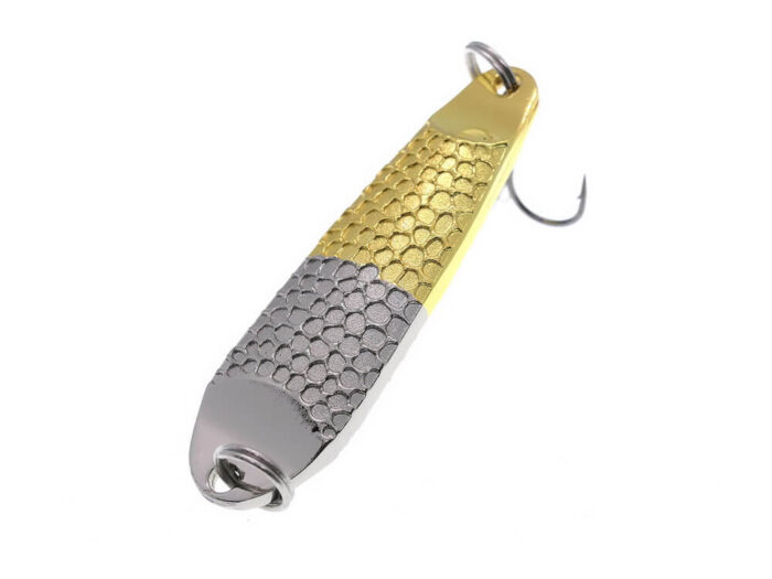 Hitfish Oscilanta avat Asphunter 6.2cm, 21gr, Culoare 04 (Gold/Nickel) - imagine 3