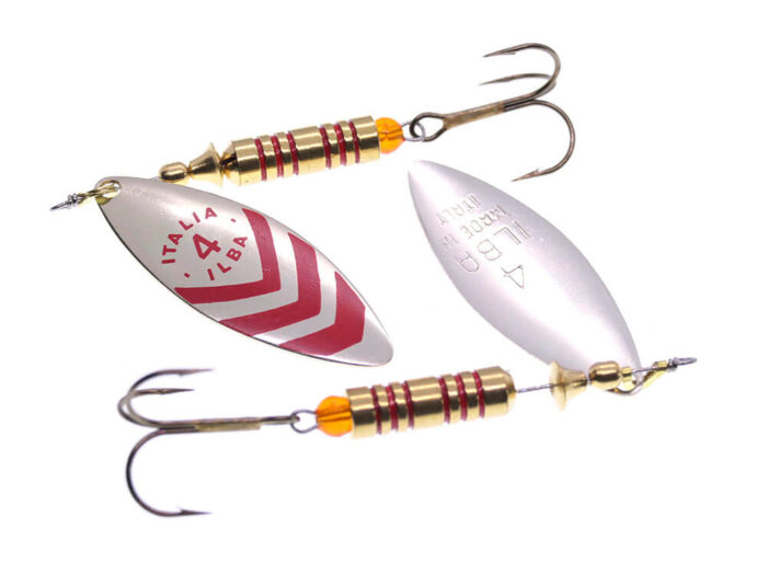 Ilba rotativa Lungo Silver/Red (argint cu dungi rosii), nr.4, 12gr (60114) - imagine 5