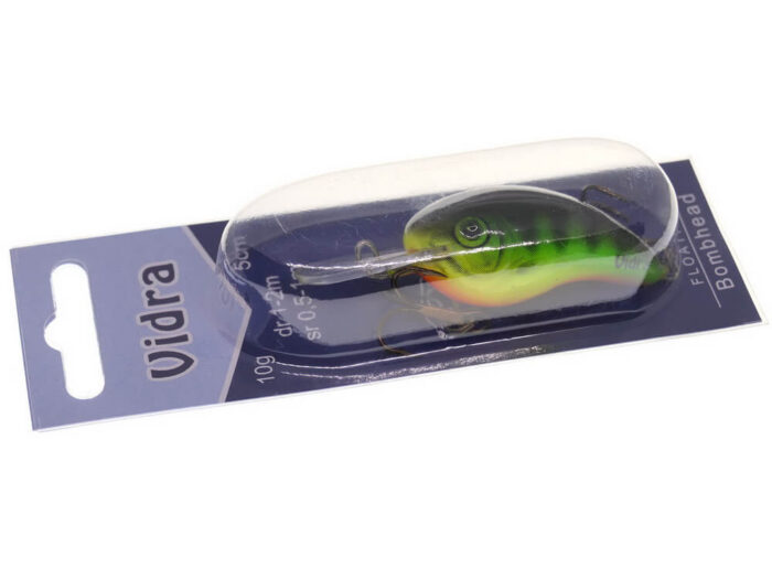 Vidra Lures Bombhead 5cm, 10gr, Floating, FP (Fire Perch) - imagine 5