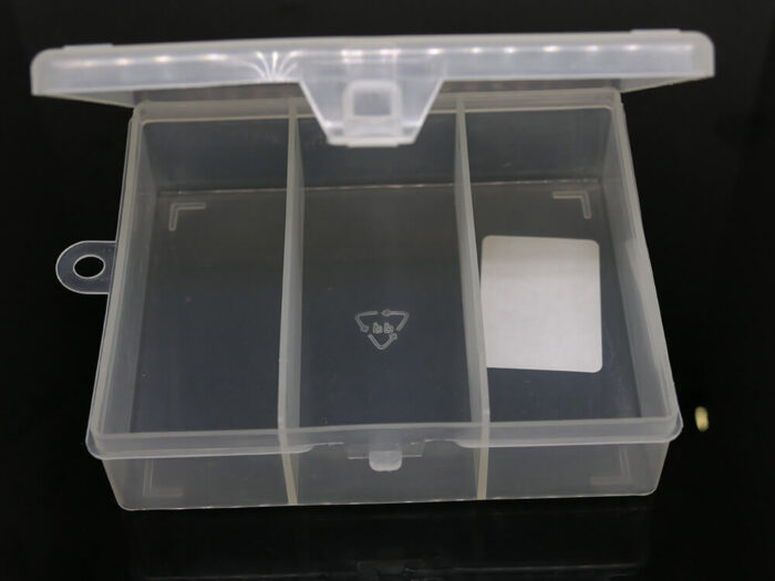 Konger cutie universala HS025 cu 3compartimente (105x87x30mm), inchidere simpla - imagine 3