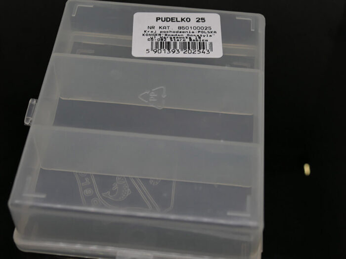 Konger cutie universala HS025 cu 3compartimente (105x87x30mm), inchidere simpla - imagine 4