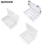 Konger cutii pentru accesorii, monturi, jiguri, naluci (dimensiuni medii sau mari)