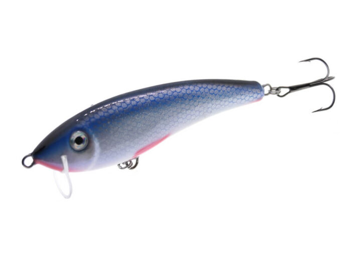 Gloog Hermes 90S 9cm, 20gr, Sinking, RB (Roach Blue) - imagine 3