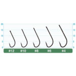 Owner carlige Worm BH-Sproat cu ochet si spini pe tija, serie 56538, culoare BC, marimea 12 (9buc/plic) - imagine 2