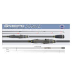 Lanseta Spinning Konger Streeto Double 210, 2.10m, 2 varfuri 1-7gr/3-18gr (din 2 bucati) - imagine 3
