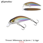 Kamatsu Trout Minnow 4.5cm, 2.2gr (sinking)